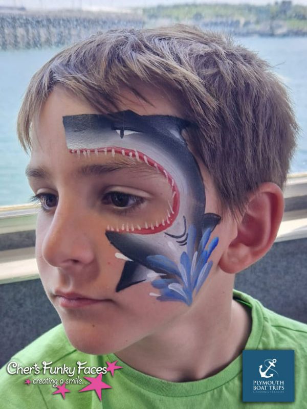 Plymouth Boat Trips Pirate Weekend Face Painting with Cher and Sophia Funky Punky - Chers Funky Faces (1).jpg