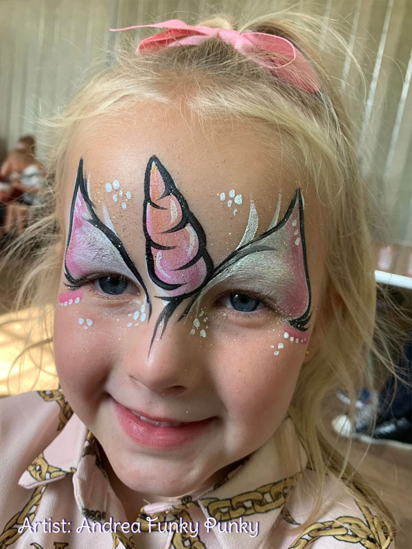 Unicorn by Andrea Funky Punky Chers Funky Faces