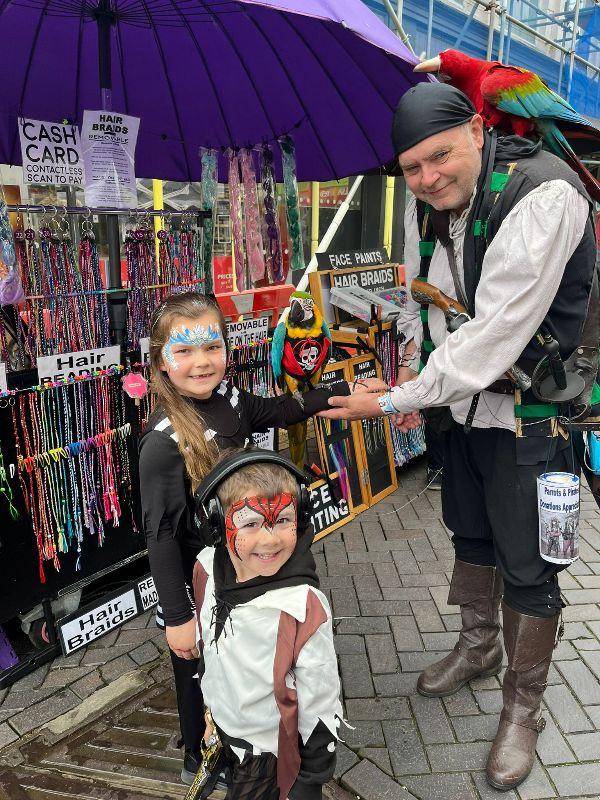 Brixham Pirate Festival Chers Funky Faces