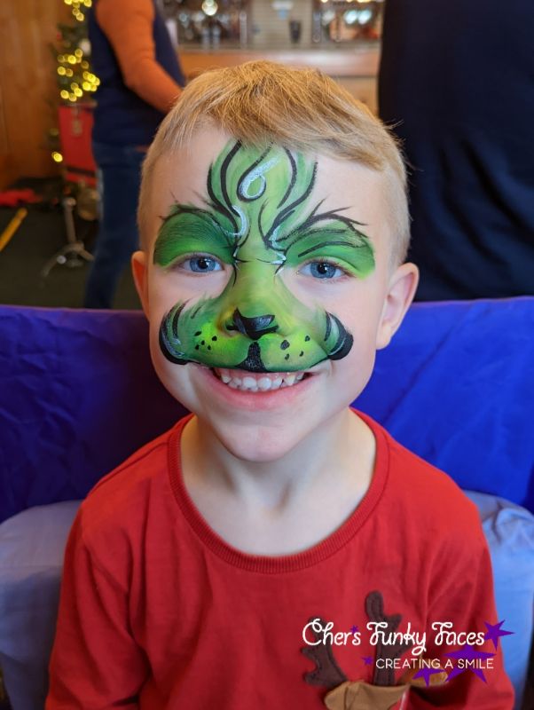 Grinch Face Paint 29 Commando Family Christmas Cher_s Funky Faces .jpg