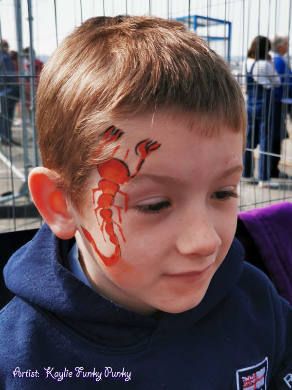 Scorpion by Kaylie Funky Punky Cher's Funky Faces