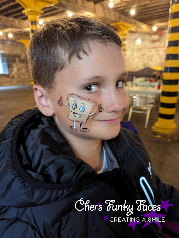 RWY Sea Fest Sun Toast Face Paint