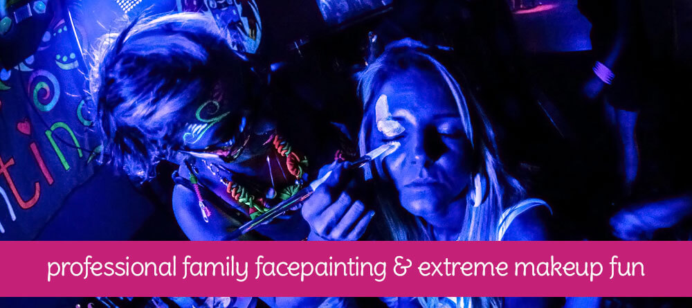 UV Face Painting