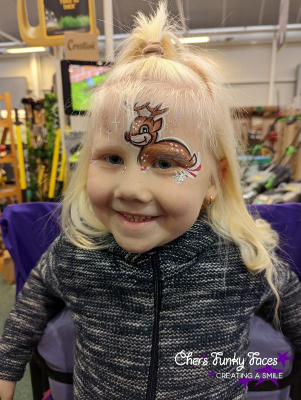 eye reindeer by Cher Funky Punky Trago Mills Christmas