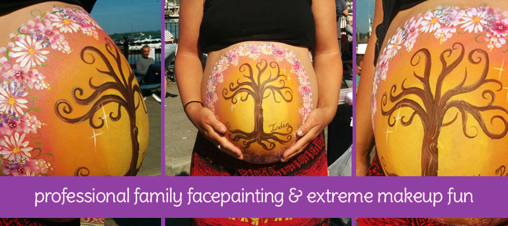 Baby Bump Painting