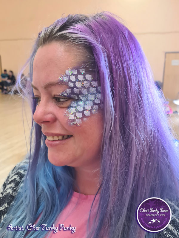 Festival style mermaid by chers funky faces