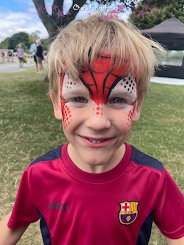 Spider-Man at sail GP