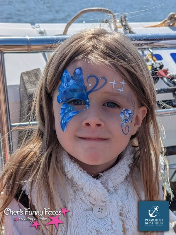 Plymouth Boat Trips Pirate Weekend Face Painting with Cher and Sophia Funky Punky - Chers Funky Faces (10).jpg