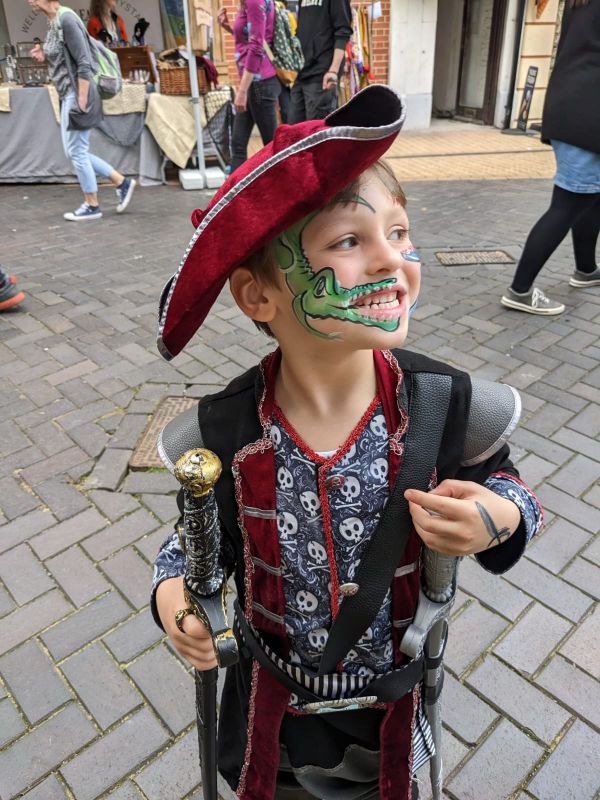 Brixham Pirate Festival Chers Funky Faces