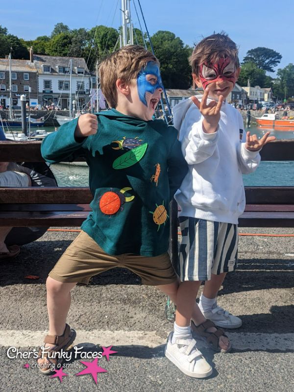 Cher Funky Punky Hair Braids and Face Paints Padstow Harbour May Half Term 2023 (2).jpg