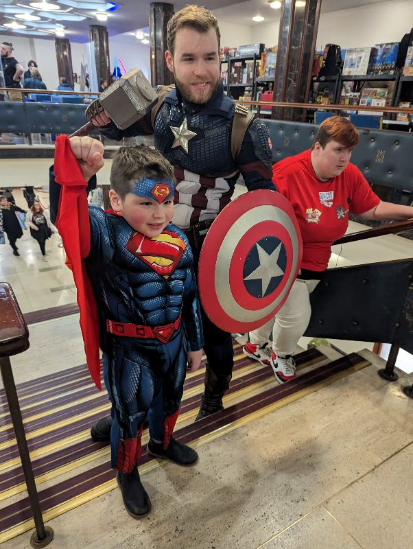 Devcon Superman with Capt A