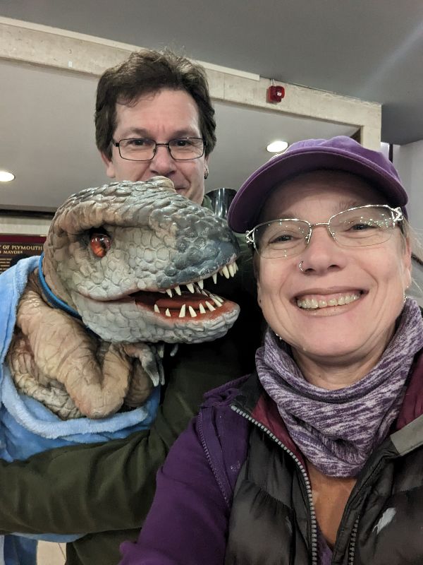 Cher and dino at Devcon.jpg