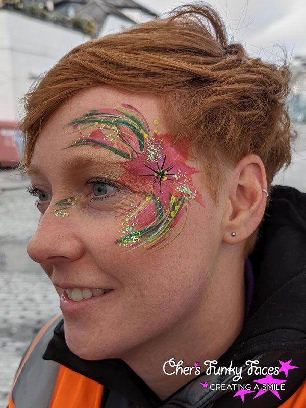 Poinsettia by Cher Funky Punky Chers Funky Faces