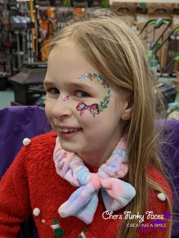 Holly eye design by Cher Funky Punky Trago Mills Christmas