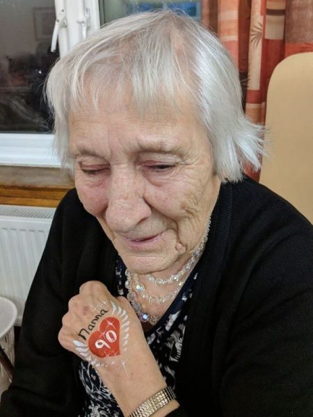 Day 20: My beautiful Nanna on her 90th birthday!